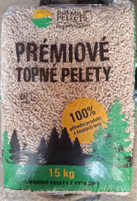Certifikované drevné pelety triedy A1
