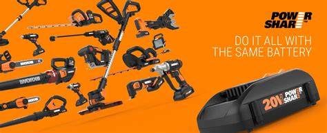 Worx PowerShare systém a kompatibilné náradie