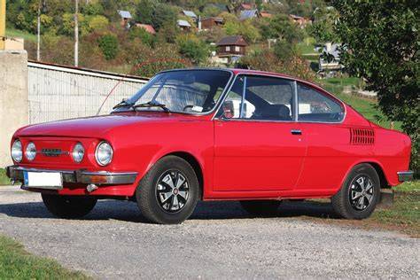 Škoda 110 R Coupé na dobovej fotografii