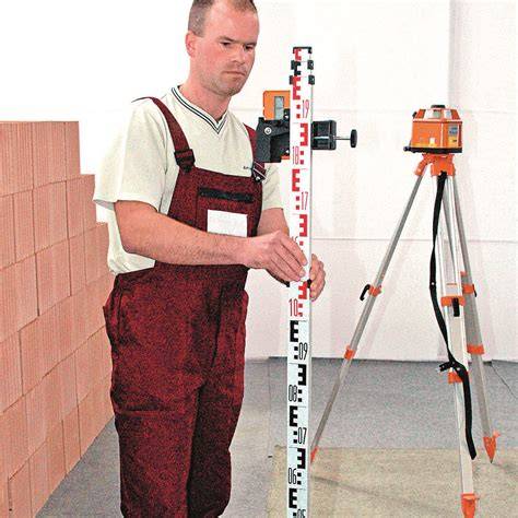 použitie nivelačnej súpravy pri nanášaní malty
