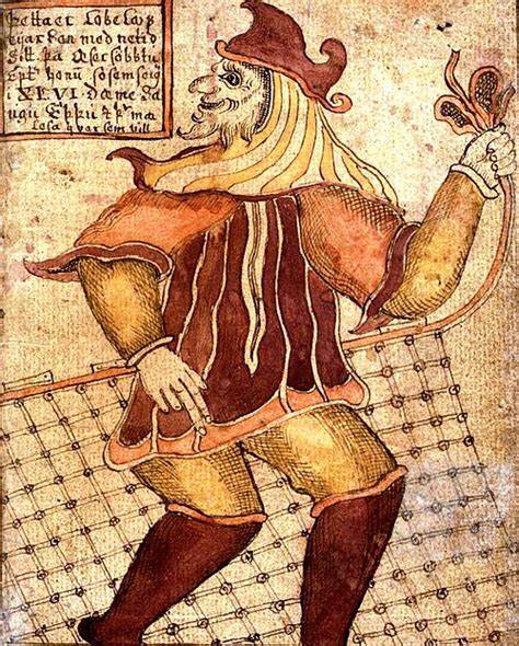 Vizualizácia Midgardského hada Jörmungandra obopínajúceho svet