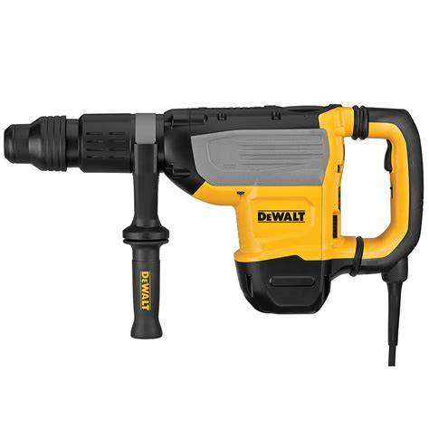 profesionálne elektrické kladivo DeWALT pri práci na stavenisku