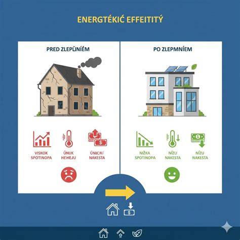 Grafika znázorňujúca úsporu energie vďaka izolácii