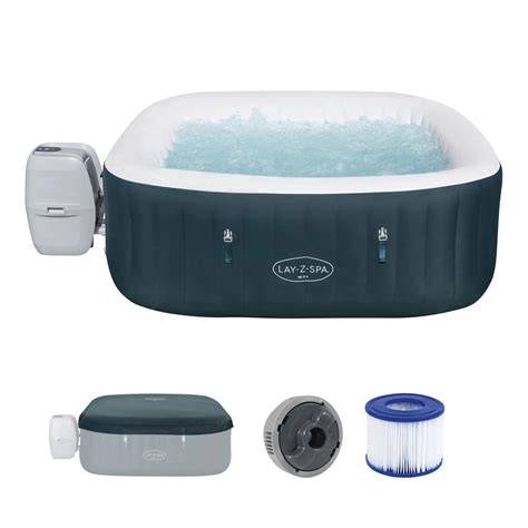 Bestway Lay-Z-Spa vírivka v záhrade
