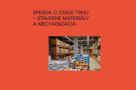 stavebné materiály a technické vybavenie skladu