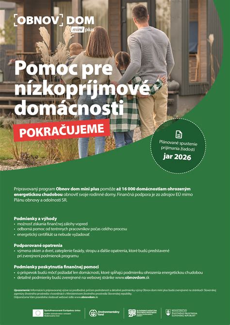 Infografika: Program Obnov dom