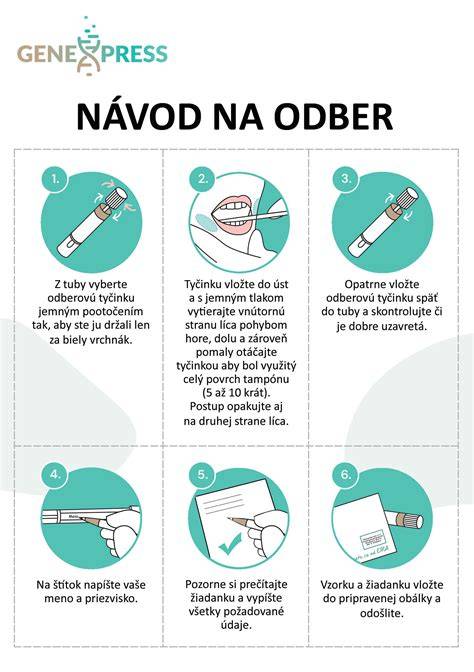 Ilustrácia správneho odberu bukálneho steru