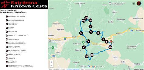 mapa trasy cesty I/66 v úseku Dobrá Niva - Breziny