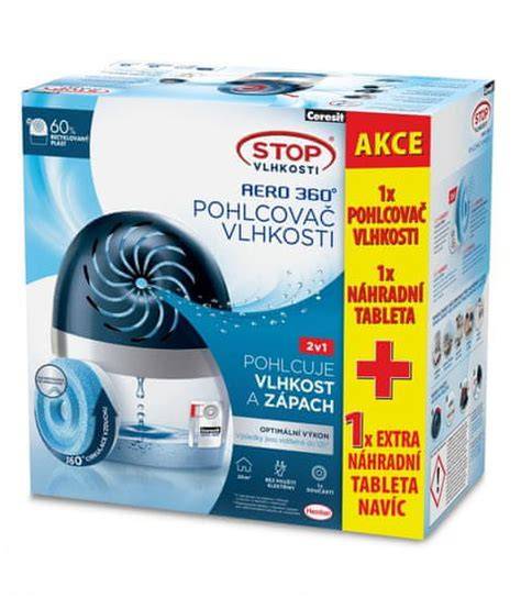 Ceresit Stop Vlhkosti Aero 360° prístroj a tableta