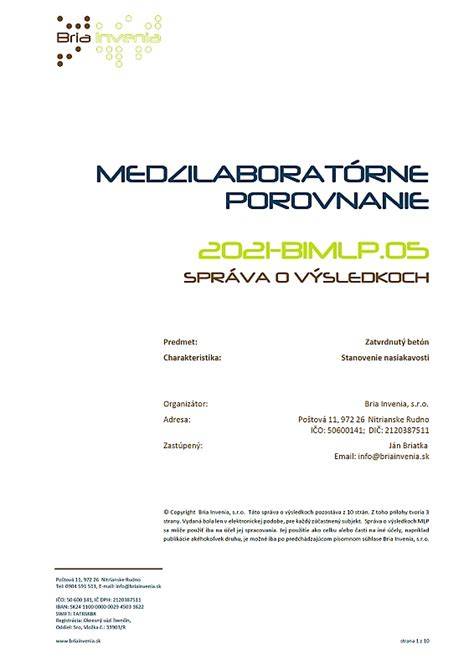 Porovnanie nasiakavosti neošetreného betónu a betónu s impregnáciou