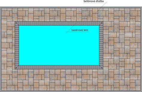 Aplikácia vylievaného polystyrénu okolo bazéna