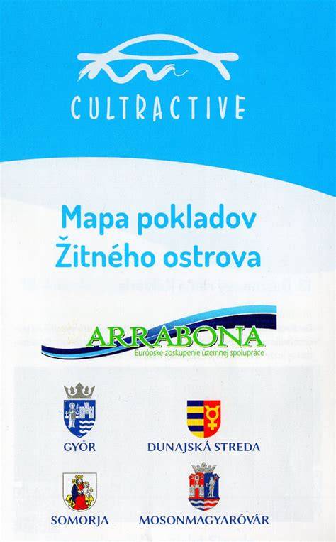 Mapa Žitného ostrova s vyznačenou obcou Veľká Paka
