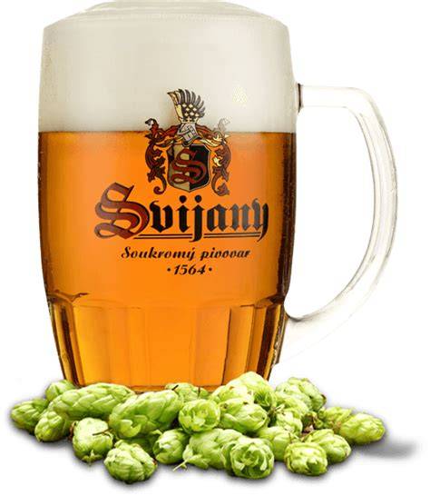 Logo Pivovaru Svijany a pohľad na Bratislavu