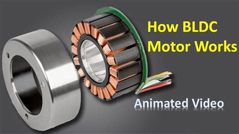 Rozrezaný pohľad na BLDC motor v akumulátorovej píle