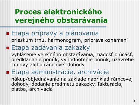 Grafika: proces verejného obstarávania