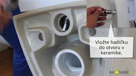 Ilustrácia montáže prídavného bidetu na WC sedadlo