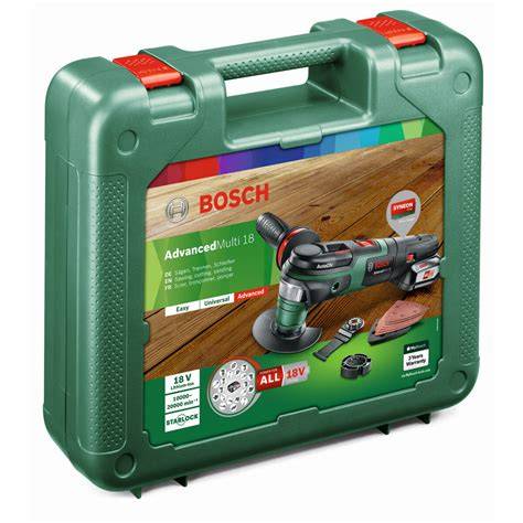 Bosch AdvancedMulti 18 v akcii s rôznym príslušenstvom