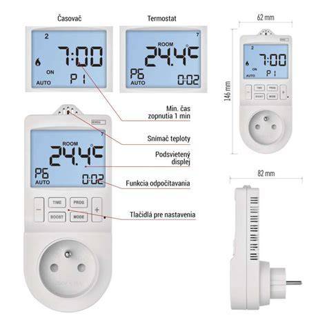 Porovnanie starého a moderného termostatu