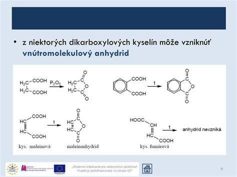 Všeobecná štruktúra anhydridu karboxylovej kyseliny