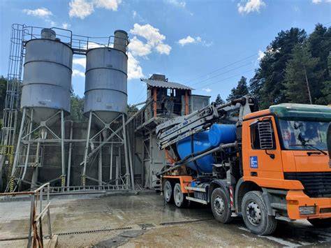 Betónové zmesi a betonárka