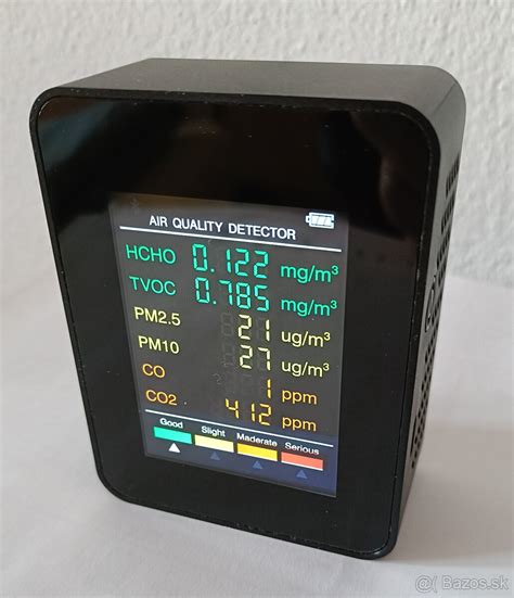 Monitorovanie kvality vzduchu a úrovne CO2 v domácnosti