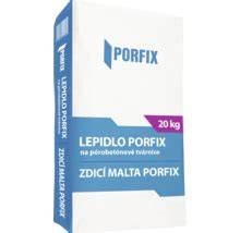 Aplikácia lepidla na PORFIX tvárnice