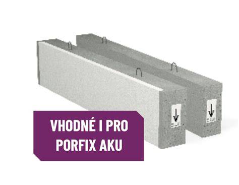Zloženie pórobetónu PORFIX