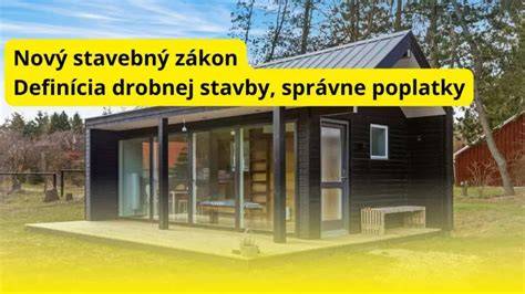 definícia drobnej stavby