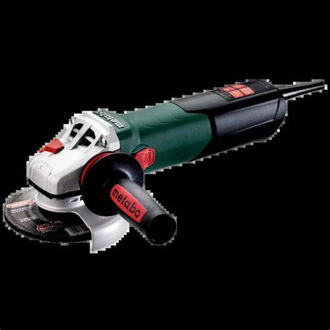 Ergonomický dizajn uhlovej brúsky Metabo WEV 15-125