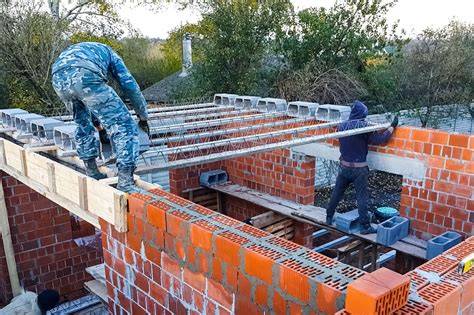 Príklad montážneho podopretia stropnej konštrukcie