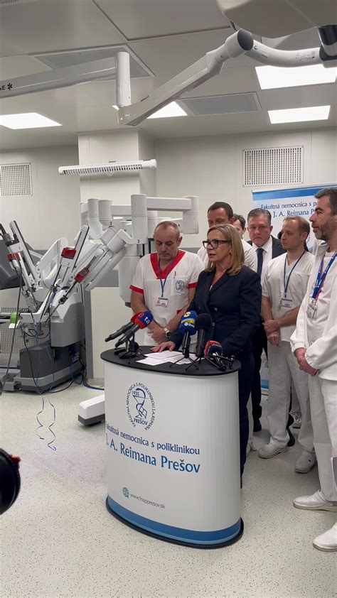 Robotická chirurgia v akcii