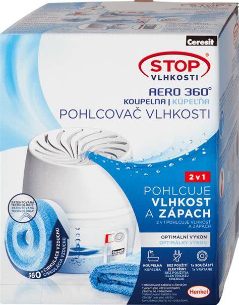 Pohlcovač vlhkosti Ceresit Stop Vlhkosti Aero 360° v modernom interiéri