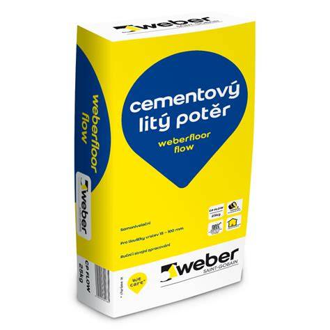 Cementový poter s vláknami pre vyššiu pevnosť