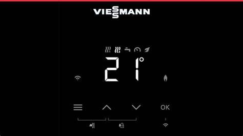 Ovládací panel Viessmann Vitodens s aplikáciou ViCare