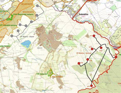 Mapa umiestnenia stavebnín Miškovič vo Veľkom Kýre