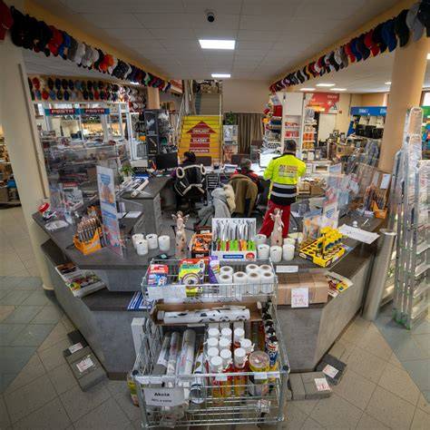 Ukážka širokého sortimentu stavebných materiálov