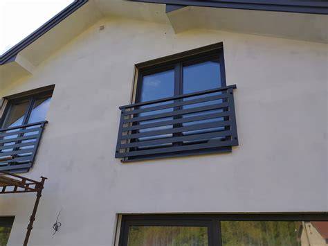 Detail montáže výplne zábradlia