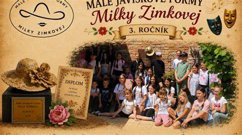 Portrét Milky Zimkovej, herečky a spisovateľky