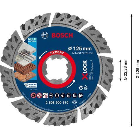 Diamantový kotúč Bosch PRO Multi Material v akcii
