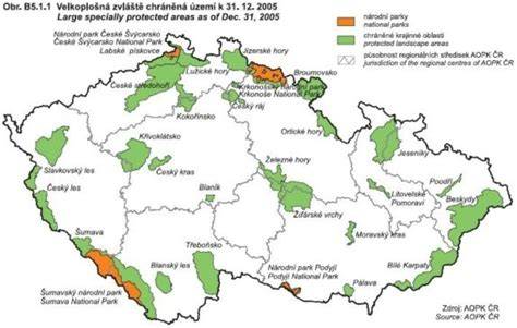 Mapa oblasti Kyneku a Lehoty s vyznačenými prírodnými pamiatkami