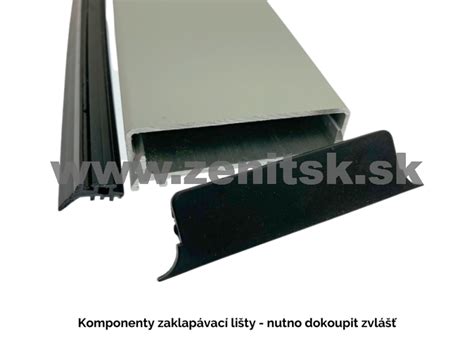 Detail inštalácie vaňovej krycej lišty