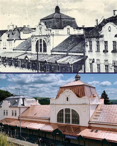 Historická budova pred a po rekonštrukcii