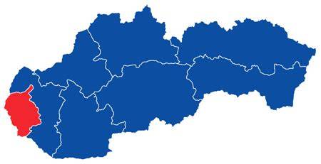 Mapa pokrytia havarijnej služby SIGMA (Bratislavský a Trnavský kraj)