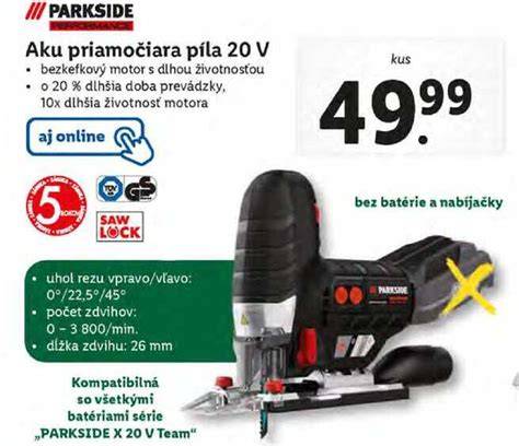 priamočiara píla v akcii