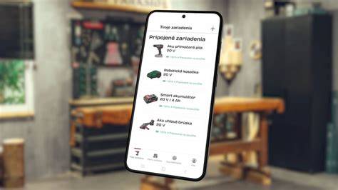 Aplikácia Parkside na smartfóne