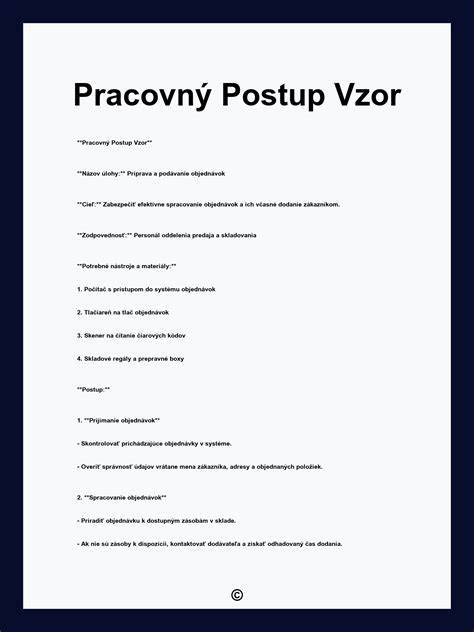 Pracovný postup montáže profilov