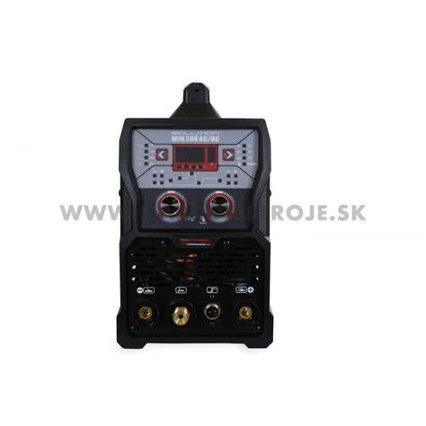 Zabrusovanie volfrámovej elektródy do špičky pre DC zváranie a skosenie pre AC zváranie