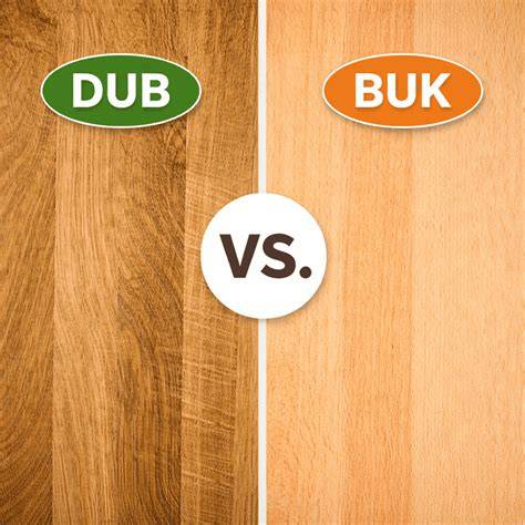 Porovnanie drevených podláh buk vs dub