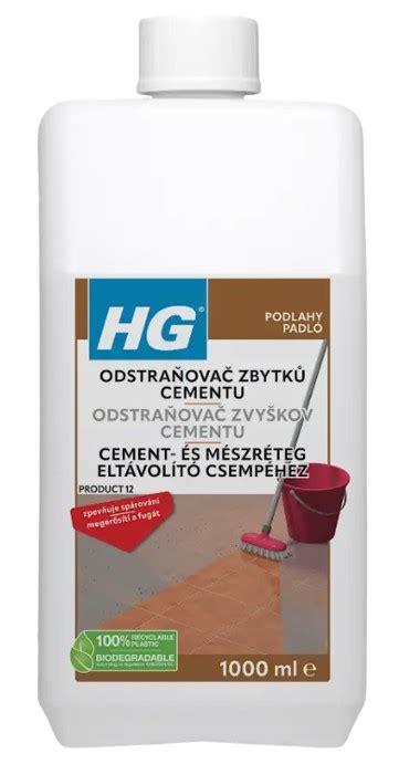 Obal produktu HG odstraňovač zvyškov cementu