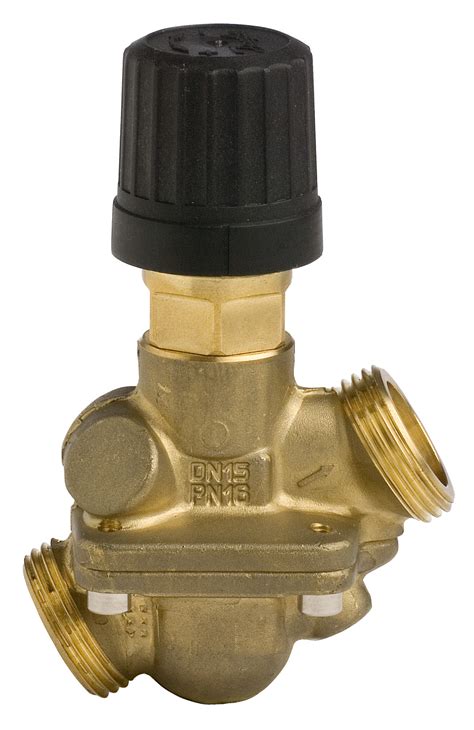 prierez vyvažovacím ventilom Danfoss